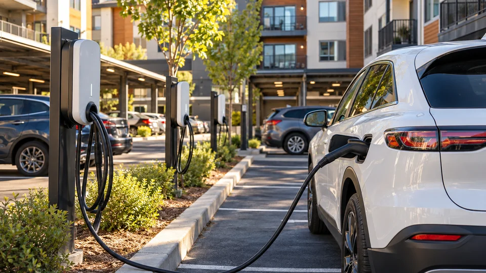 Calibrated Torque Screwdriver Tightening EV Charger Terminals to NEC Specifications
