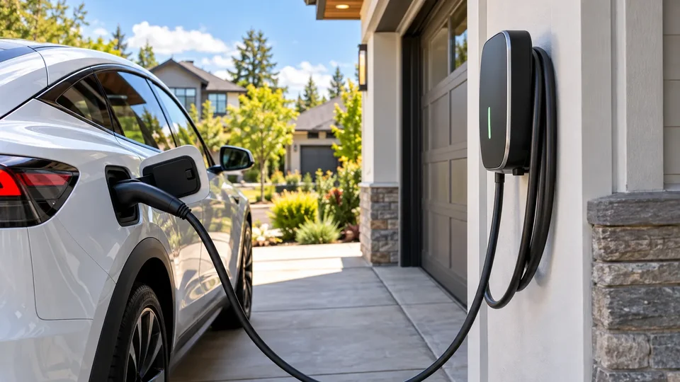 Solar Inverter with Avista Bidirectional Net Metering for Electric Vehicle Charging in Spokane