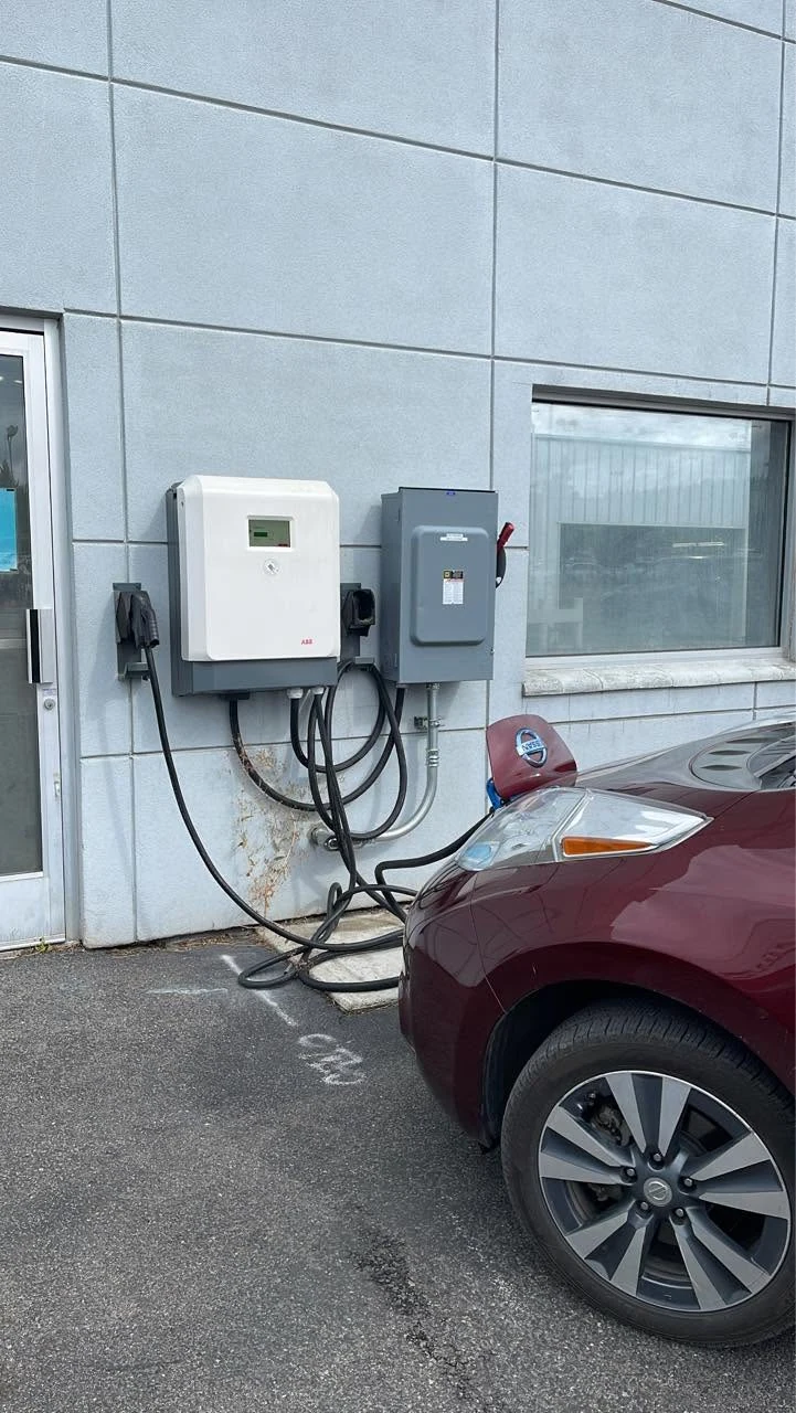Spokane Basalt Rock EV Charger Installation