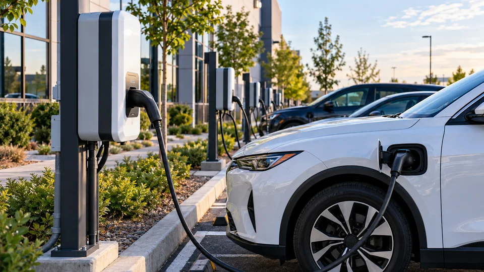 Level 2 Home EV Charger Preconditioning Vehicle in Subzero Spokane Garage